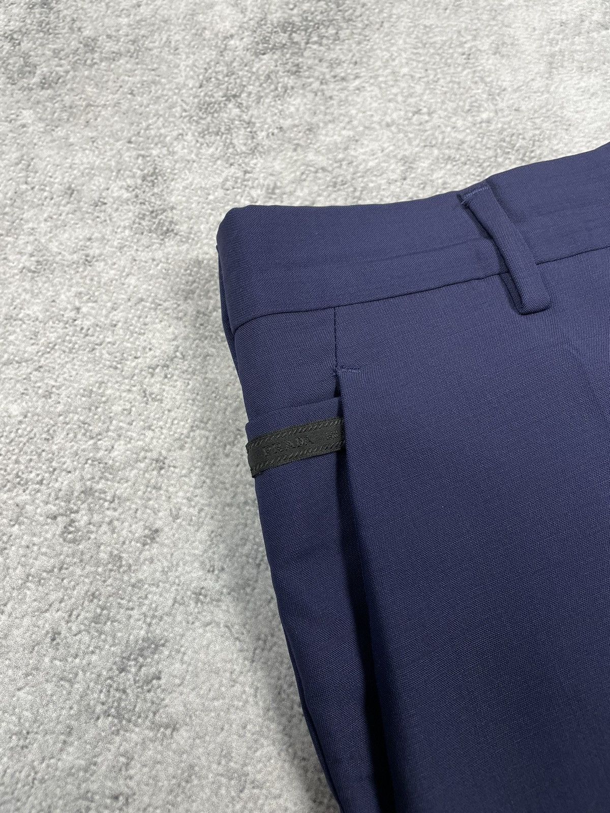 Prada Prada Pants Suit Trousers Navy Blue Luxury Size US 28 / EU 44 - 3 Thumbnail