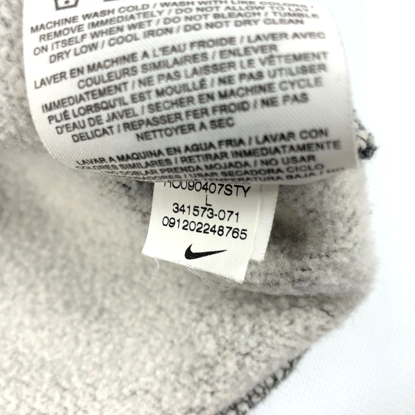 Nike Nike Hoodie Mens Large Athletic Club Fleece Essentials Sportswear Sweatshirt Y2K Size US L / EU 52-54 / 3 - 7 Thumbnail