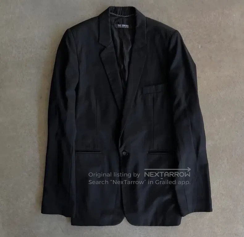 Raf Simons Raf Simons 2004AW woollen suit jacket Size 48R - 1 Thumbnail
