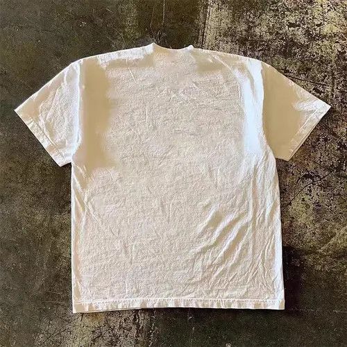 Japanese Brand White casual retro all-match cucumber print tee Size US L / EU 52-54 / 3 - 2 Thumbnail