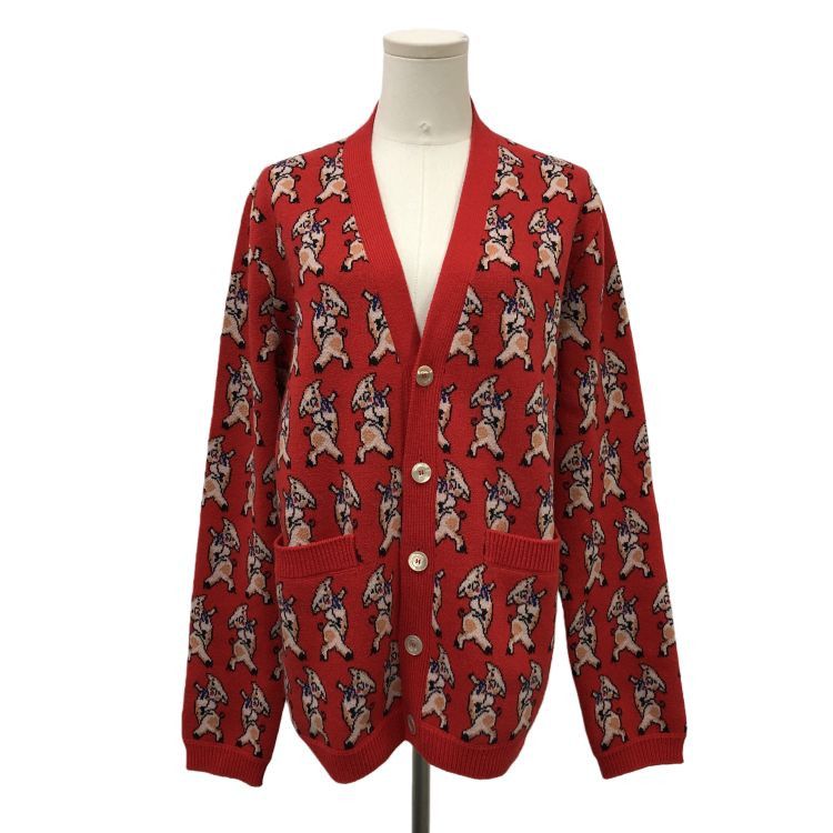 Gucci Gucci Animal Print Cardigan Size S Size US S / EU 44-46 / 1 - 1 Thumbnail