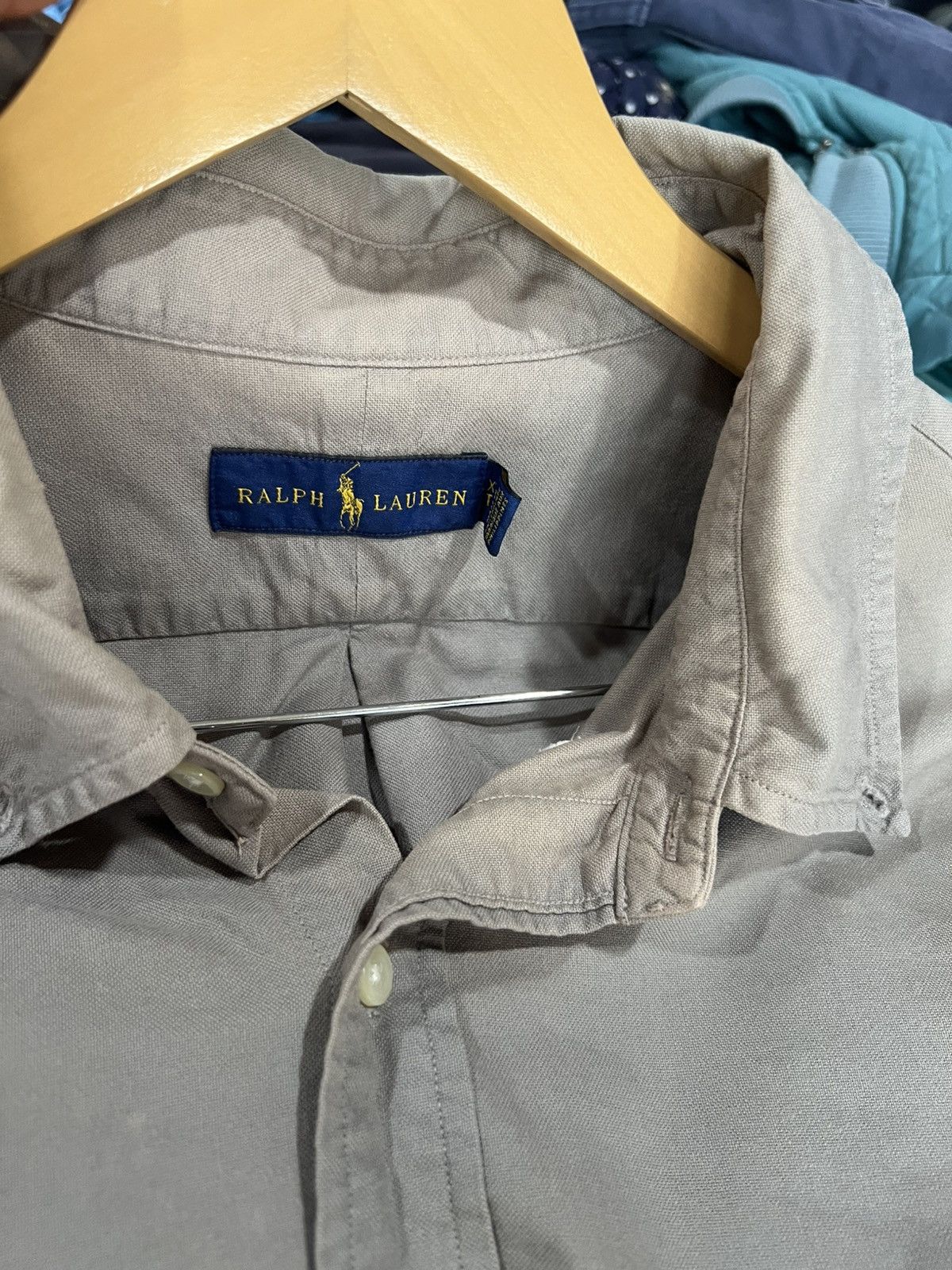 Polo Ralph Lauren 🔥Vintage Polo Ralph Lauren Long Sleeves Shirt Size US XXL / EU 58 / 5 - 12 Thumbnail