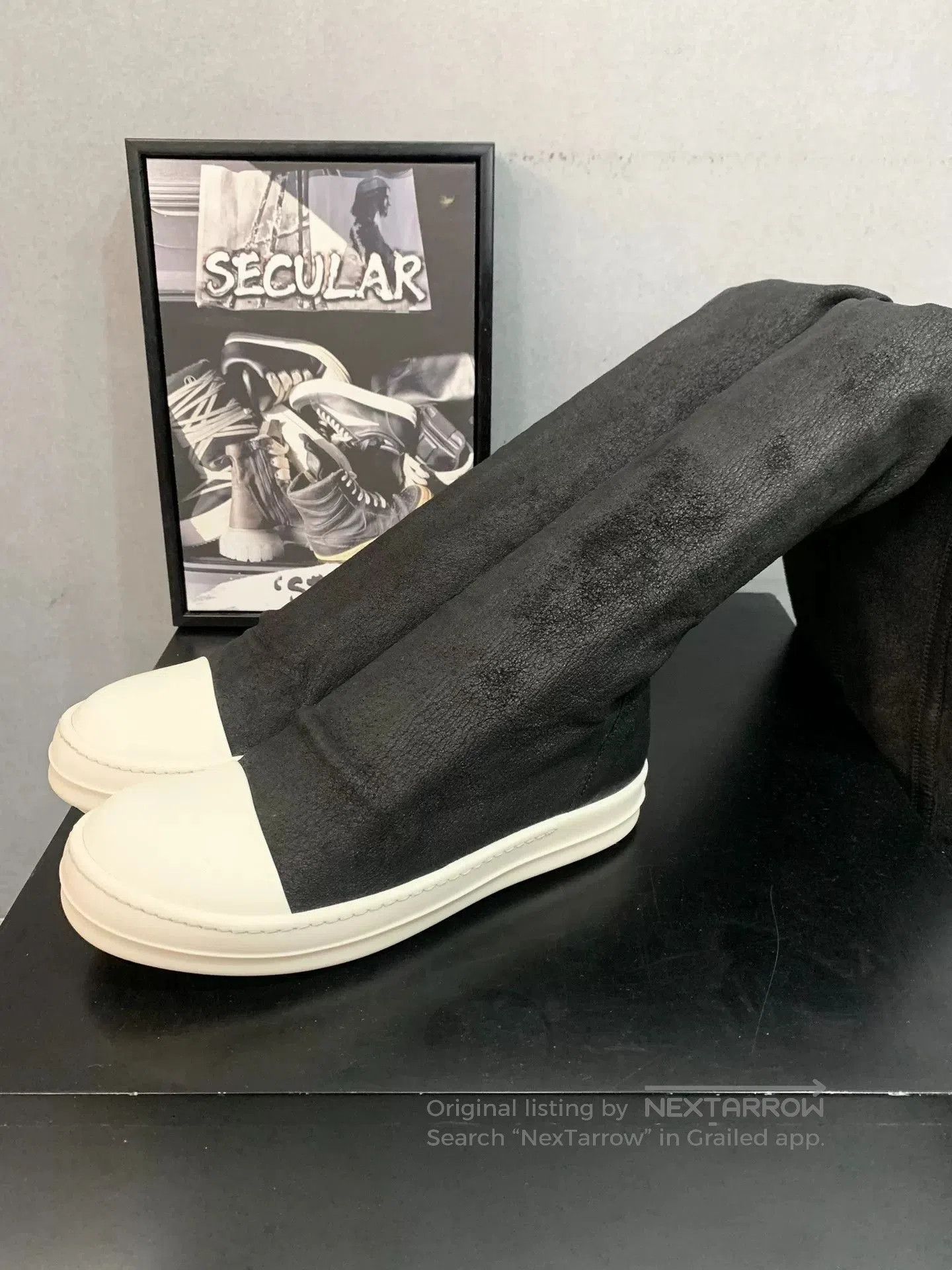 Rick Owens Rick Owens Lambskin Over. Size US 5.5 / IT 35.5 - 2 Thumbnail