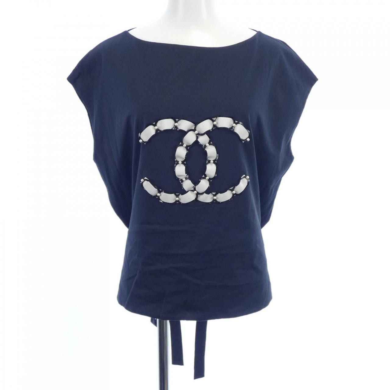 Chanel Chanel Chanel Top Textile Tops P70021V61467 DUTY FREE for USA Size ONE SIZE - 1 Thumbnail