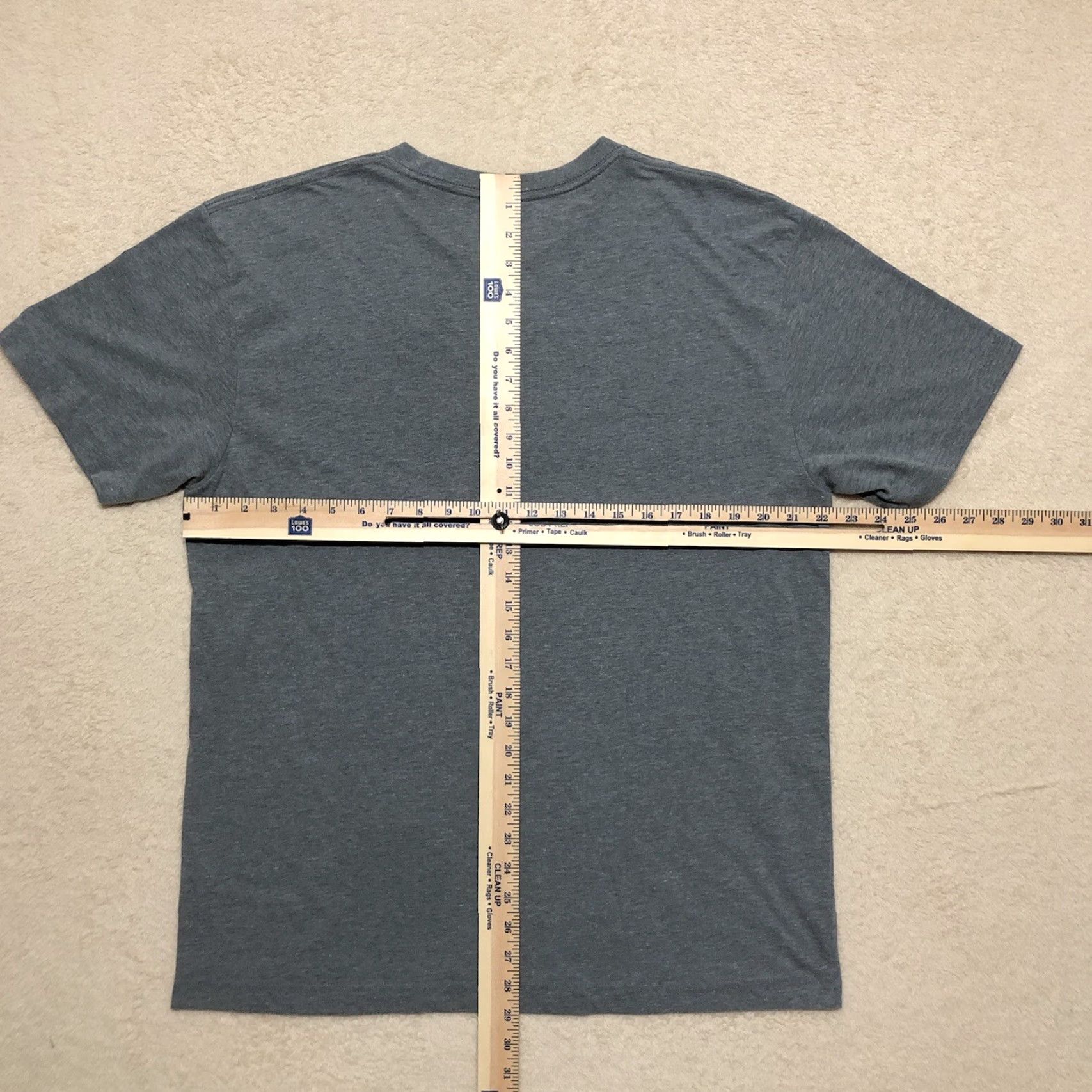 MLB Majestic Chicago Cubs Shirt Gray XL Mens Crew Neck Short Sleeve Front Graphic MLB Baseball Size US XL / EU 56 / 4 - 5 Thumbnail
