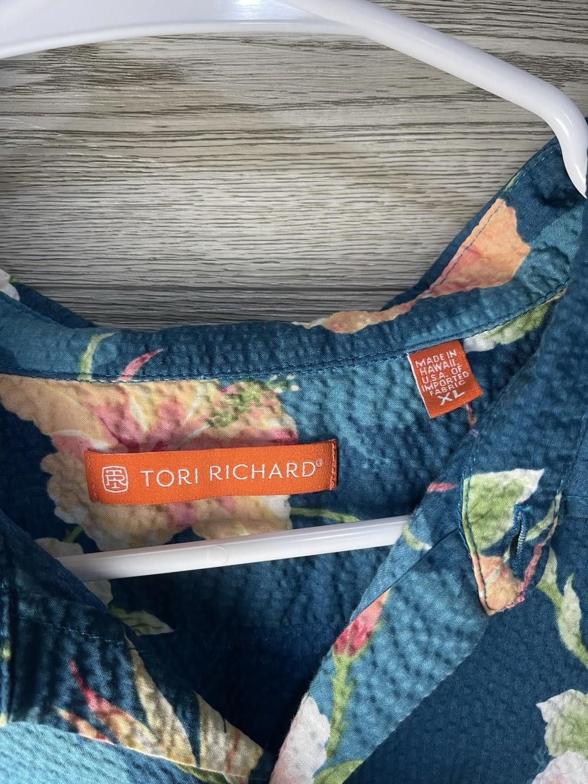 Tori Richard Tori Richard Hawaiian Polo Button Shirt All Over Men's XL Size US XL / EU 56 / 4 - 8 Thumbnail