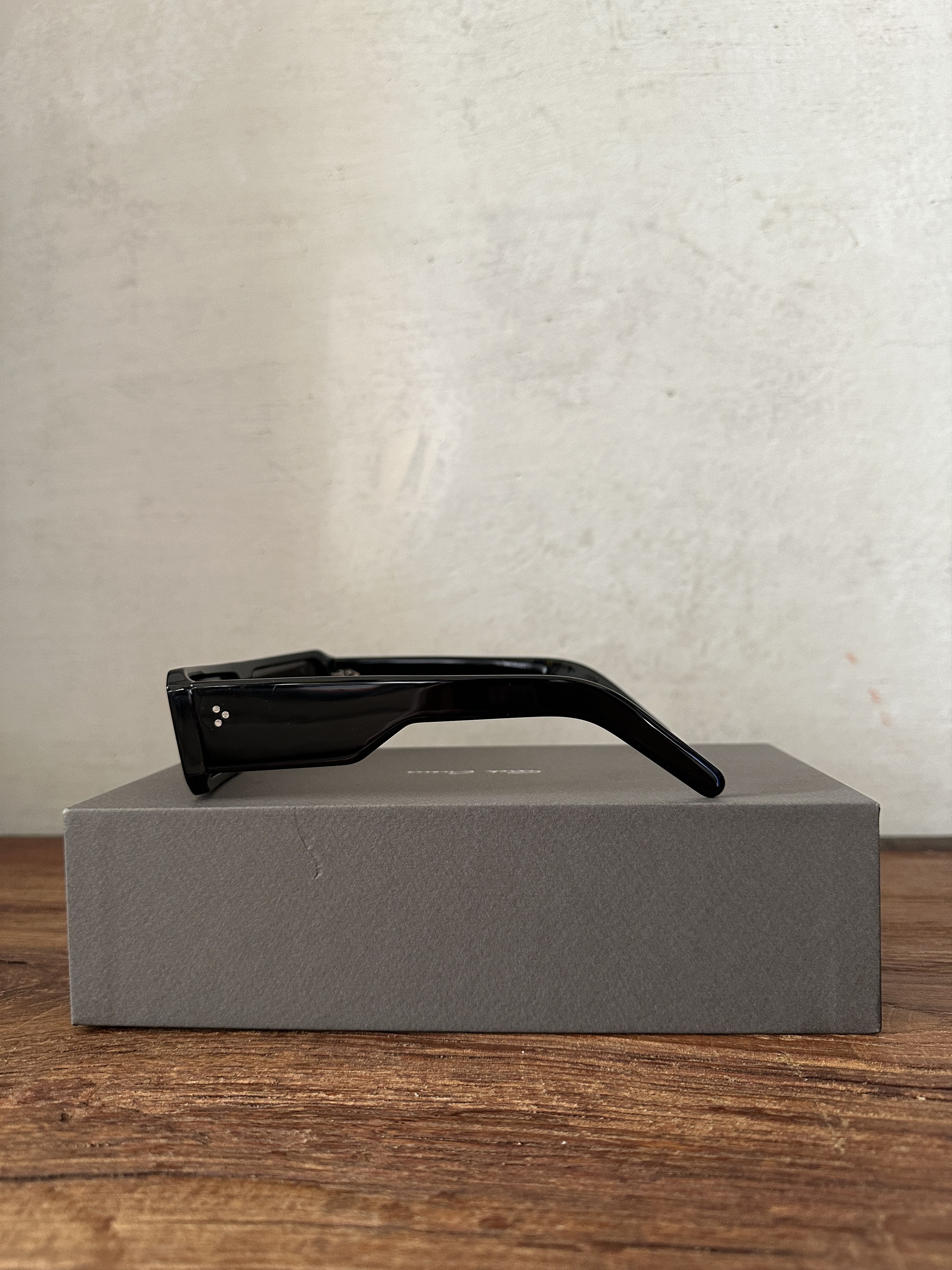 Rick Owens Rick Owens Performa Sunglasses in Black Size ONE SIZE - 12 Thumbnail