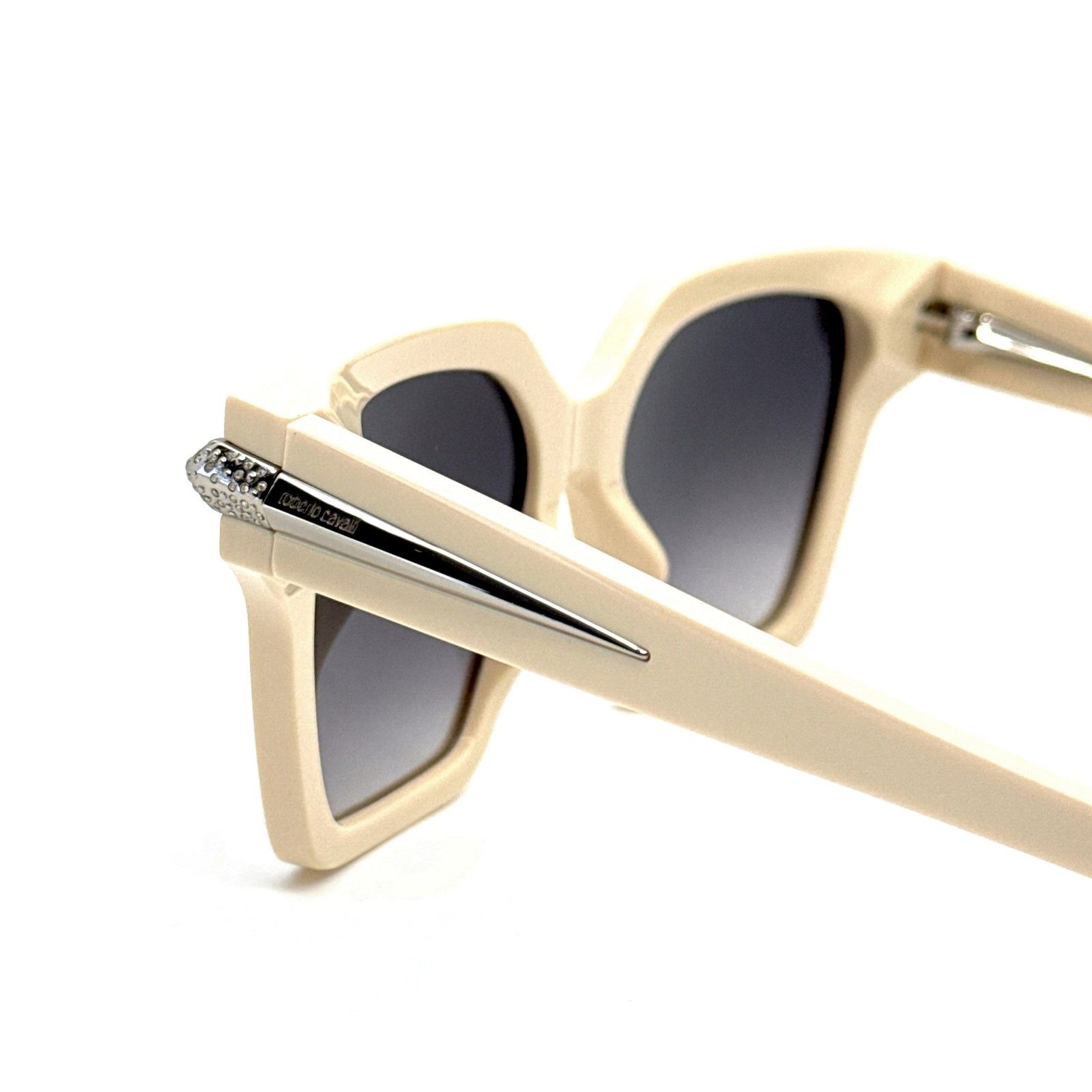 Roberto Cavalli New, ROBERTO CAVALLI Sunglasses SRC002S Col.09X7 Authentic Size ONE SIZE - 7 Thumbnail