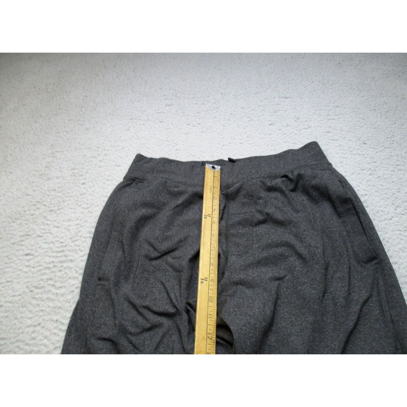 Lululemon Lululemon Pants Mens M Gray Wide-Leg Sweatpants Elastic Waist Pockets Yoga Athleticwear Size US 31 - 5 Thumbnail