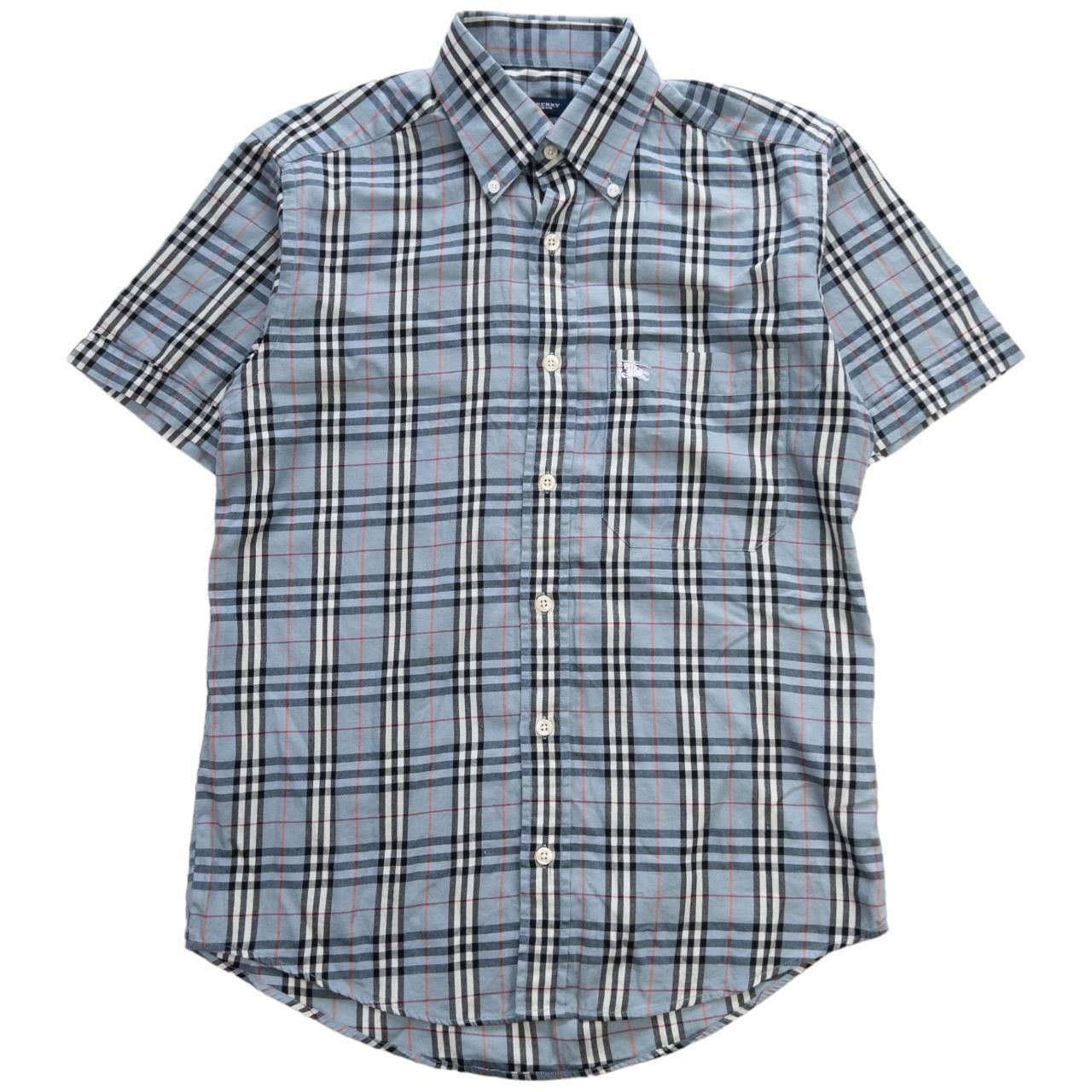 Vintage Burberry Short Sleeve Nova Check Size S
