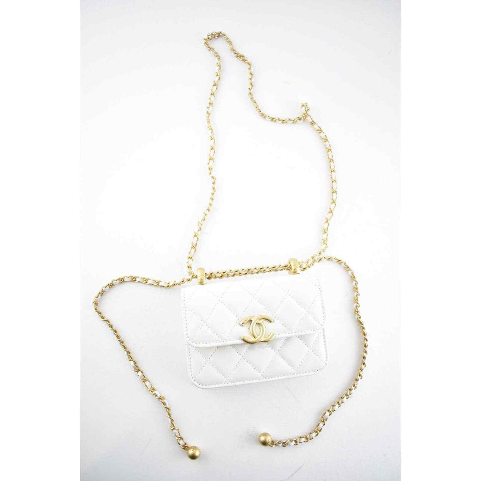 Chanel Chanel Mini Flap Coin With Chain Handle Crossbody Bag Size ONE SIZE - 7 Thumbnail