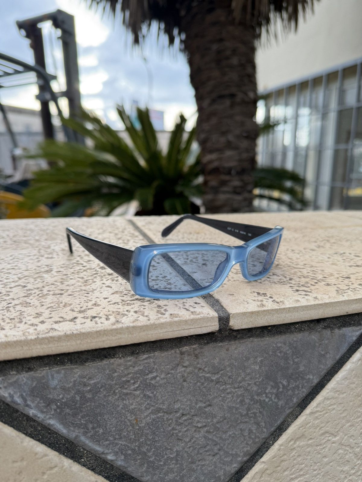 Emporio Armani Emperio Armani Sunglasses Blue 637 S Size ONE SIZE - 1 Thumbnail