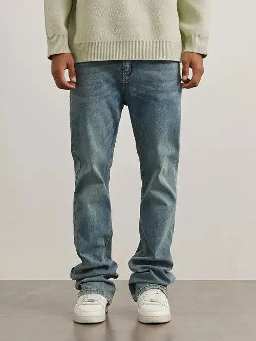 Jean distressed y2k flared skate hiphop jeans Size US 29 - 8 Thumbnail
