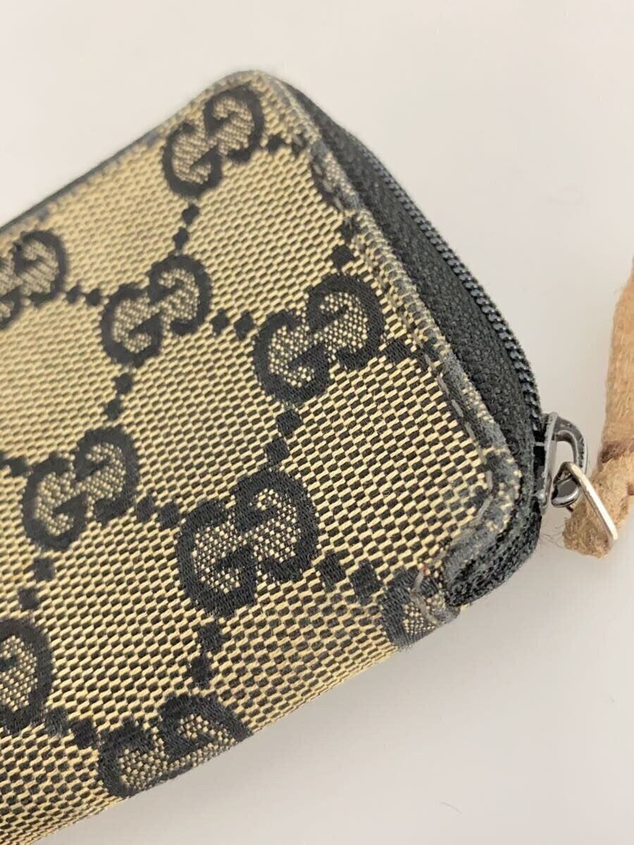 Gucci Gucci GG Canvas Coin Case Black Size ONE SIZE - 6 Thumbnail