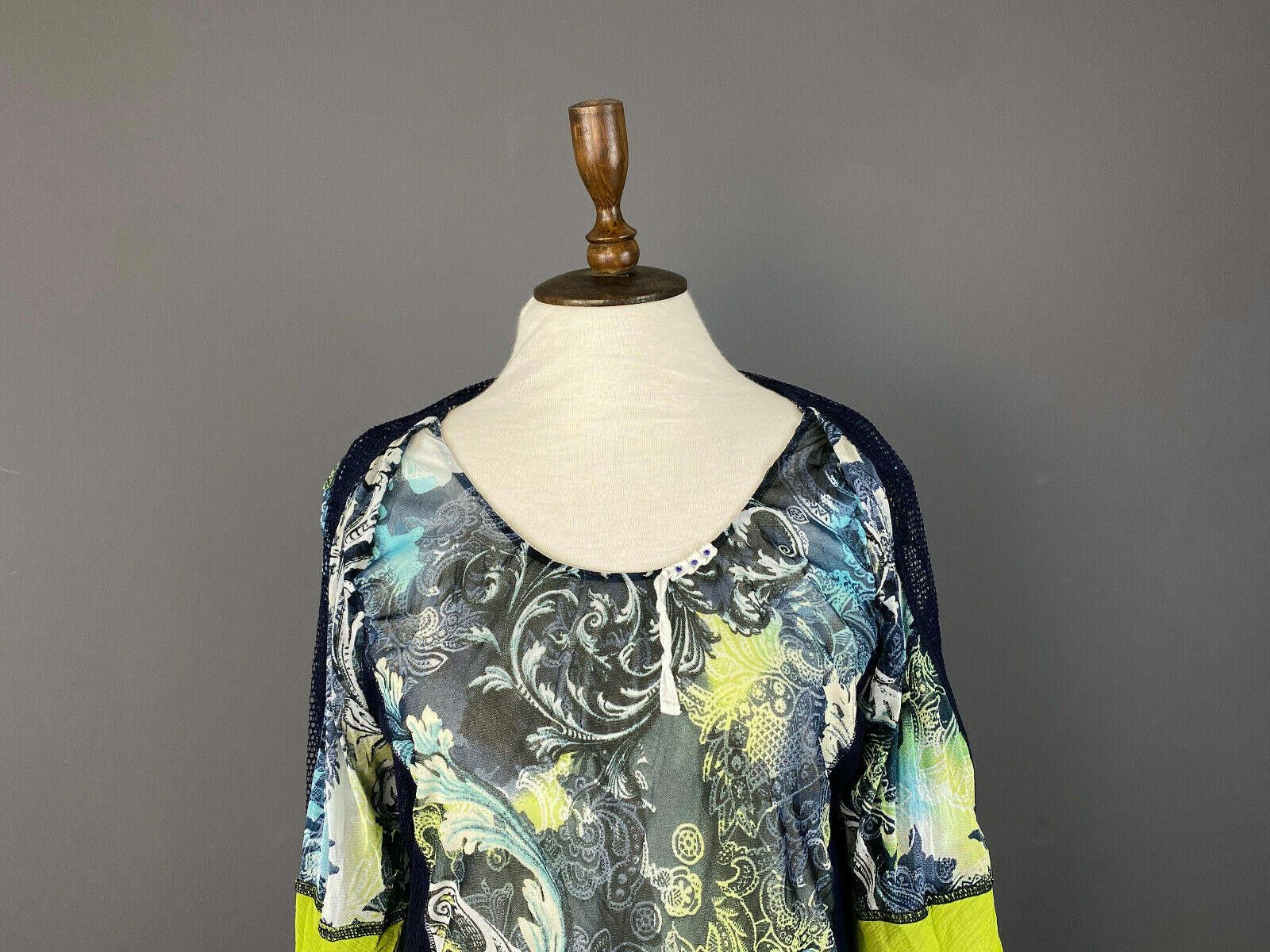 Designer Elisa Cavaletti Multicolour Floral Pullover Size XL/ 4 Size XL / US 12-14 / IT 48-50 - 2 Thumbnail
