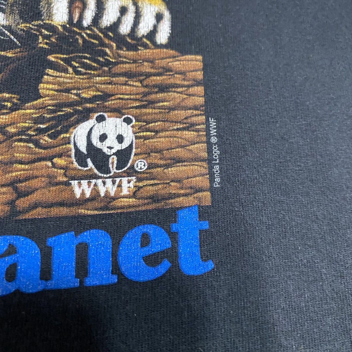 Other Vintage Protect The Planet Cubs Tiger Lion Space TShirt Size US XXL / EU 58 / 5 - 5 Thumbnail