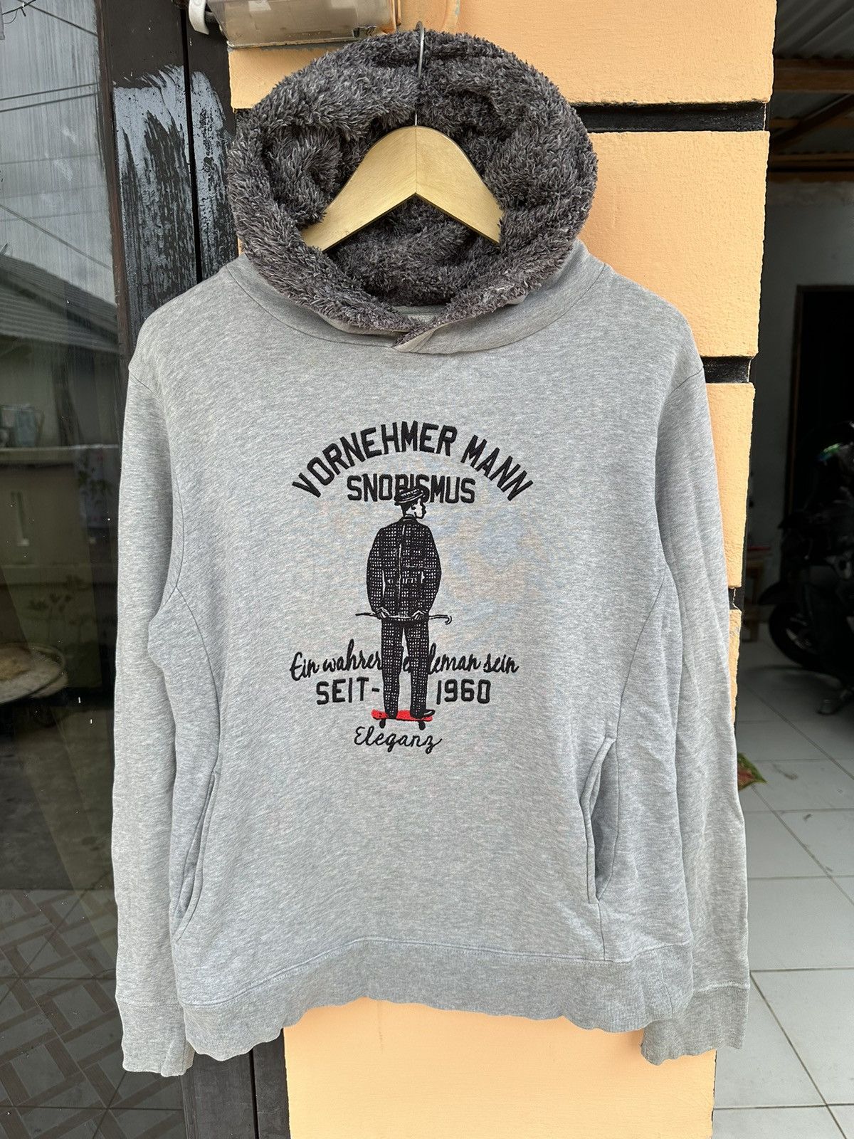 Japanese Brand Fur Hoodie Snobismus by graphic Size US M / EU 48-50 / 2 - 1 Thumbnail