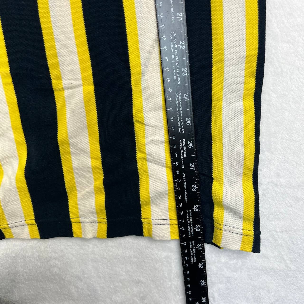 Zara Zara Man Shirt Large Striped Short Sleeve Round Neck L Size US L / EU 52-54 / 3 - 5 Thumbnail