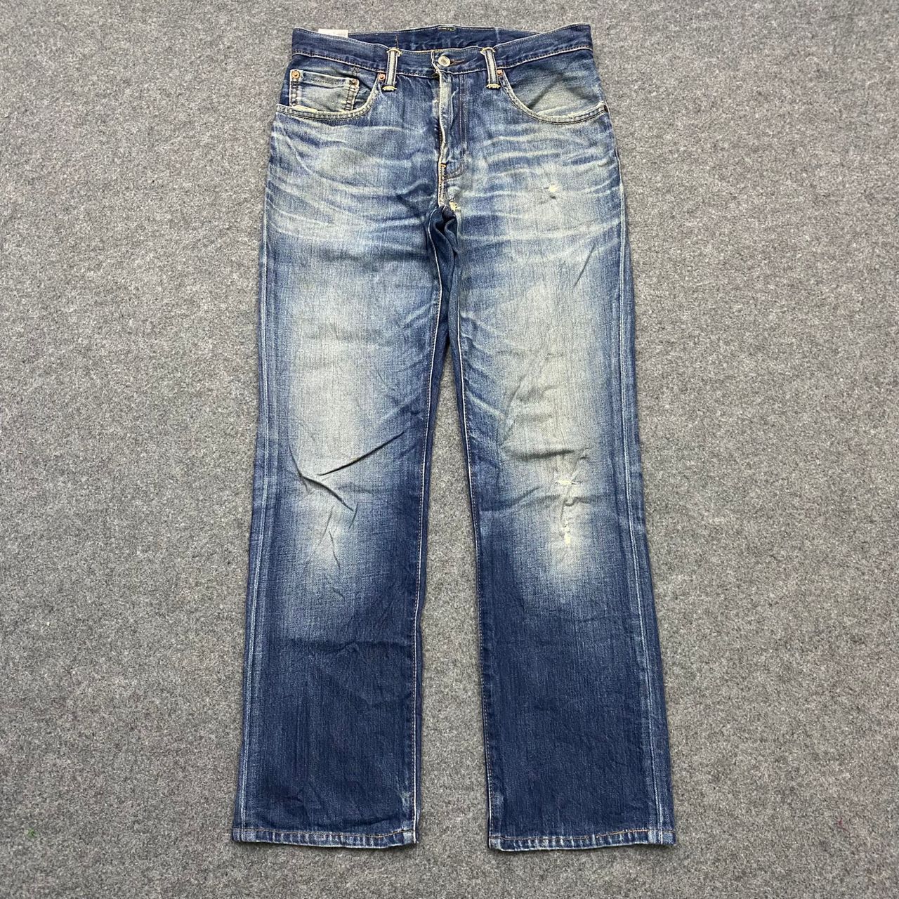 Levi's 💥Best Offer💥Vintage Levis 502 Distressed Denim Size US 32 / EU 48 - 1 Thumbnail
