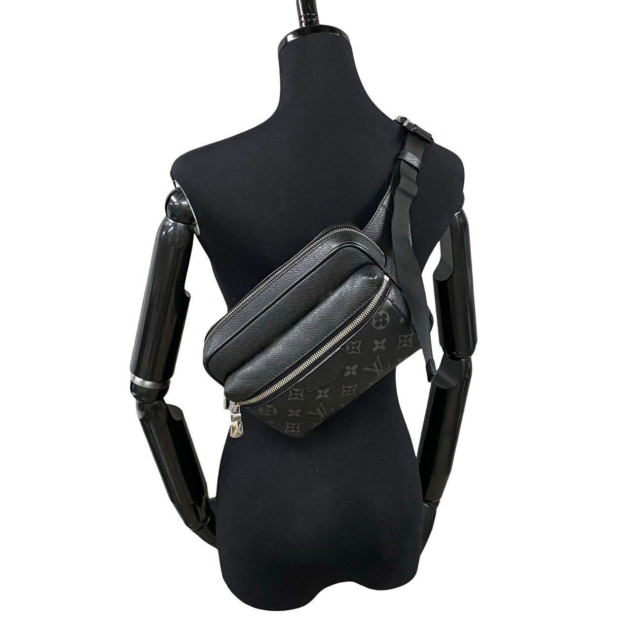 Louis Vuitton Louis Vuitton Black Leather Size ONE SIZE - 1 Thumbnail