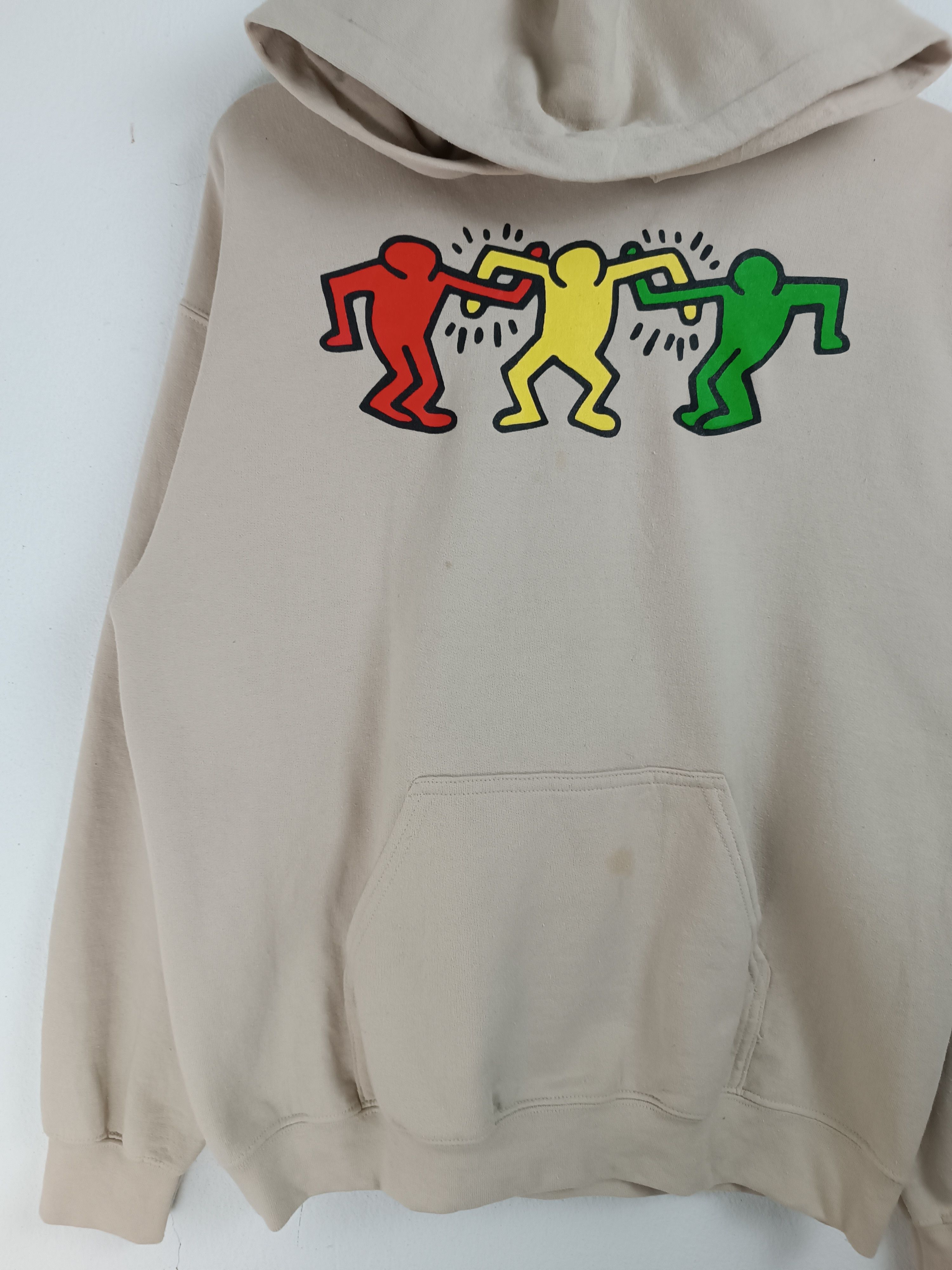Keith Haring VINTAGE KEITH HARING HOODIE ART GRAFFITI warhol basquiat Size US M / EU 48-50 / 2 - 5 Thumbnail