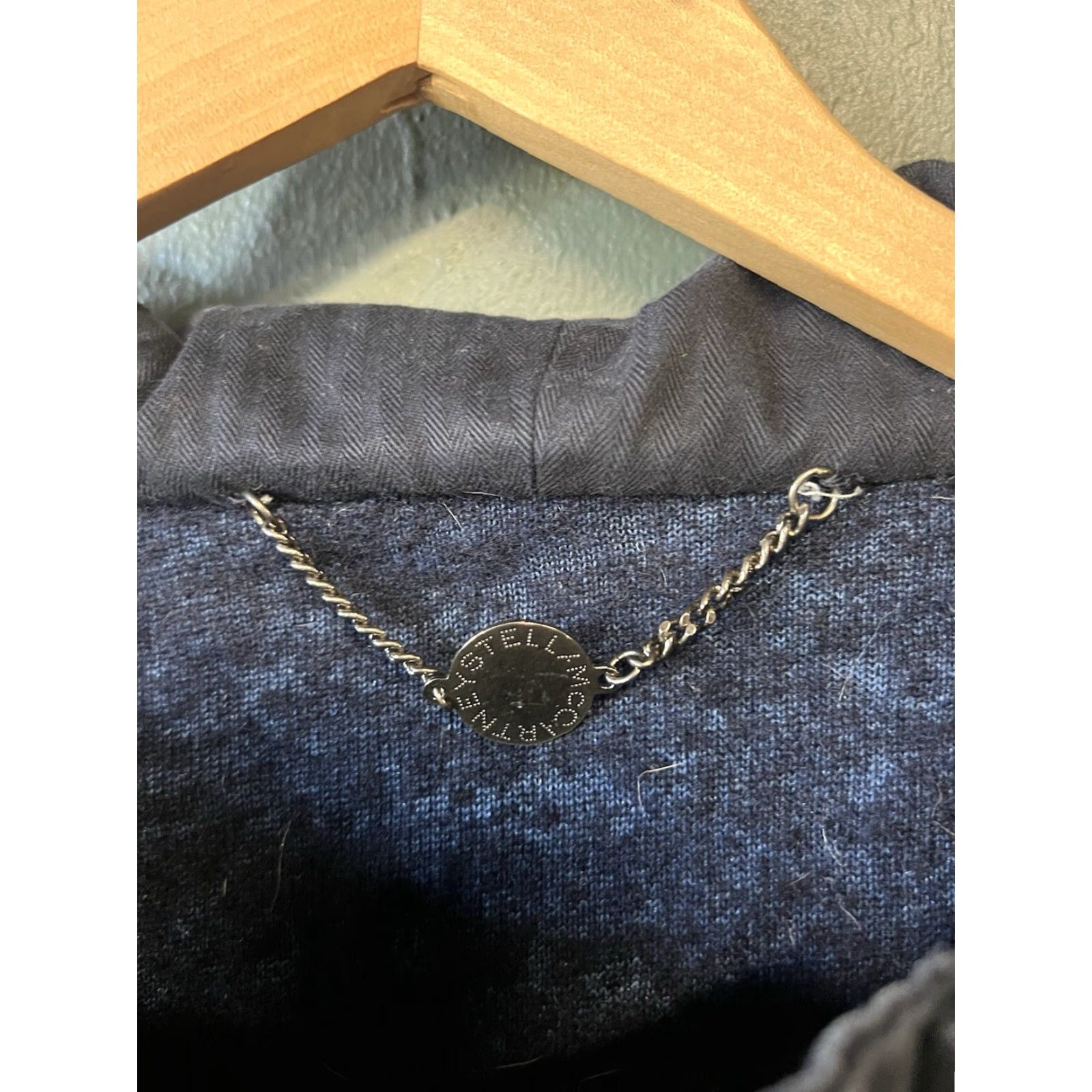 Stella McCartney Stella Mcartney Sweater Mens Blue Oversized Pullover Size 40 Regular Size US L / EU 52-54 / 3 - 3 Thumbnail