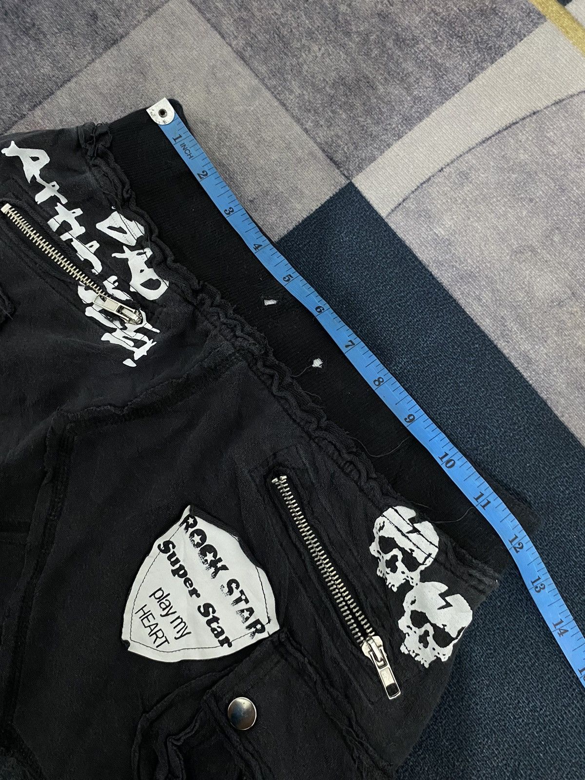 14th Addiction GREED IFSIX LGB PUNK Y2K STYLE MINI SKIRTS Size 27" / US 4 / IT 40 - 9 Thumbnail