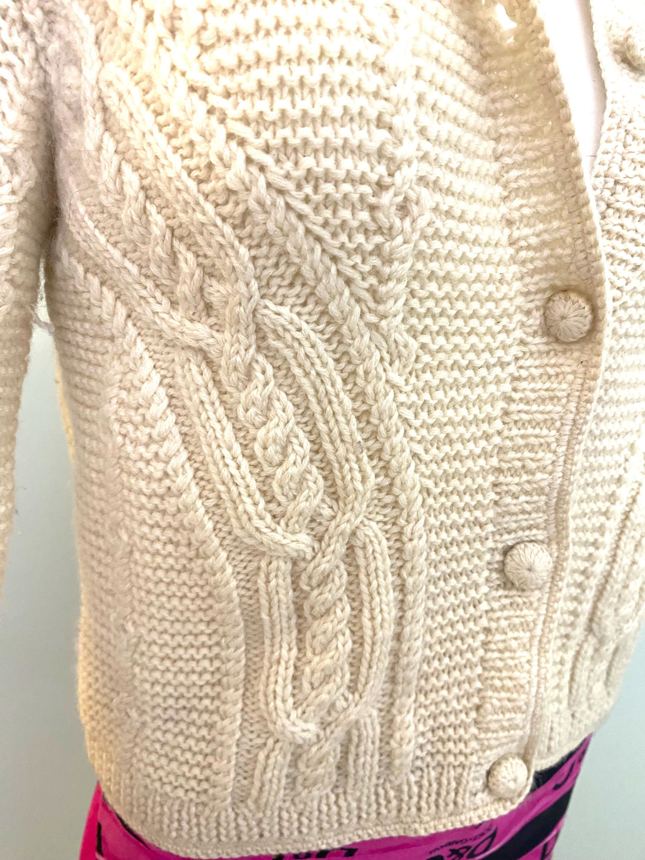Moschino Moschino Crochet Beaded Cardigan Sweater Pullover Size M / US 6-8 / IT 42-44 - 8 Thumbnail