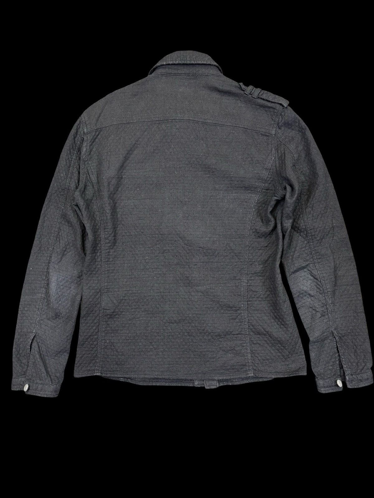 Tornado Mart Very Rare Tornado Mart Corrugated Military Skinny Shirt K41 Size US S / EU 44-46 / 1 - 2 Thumbnail