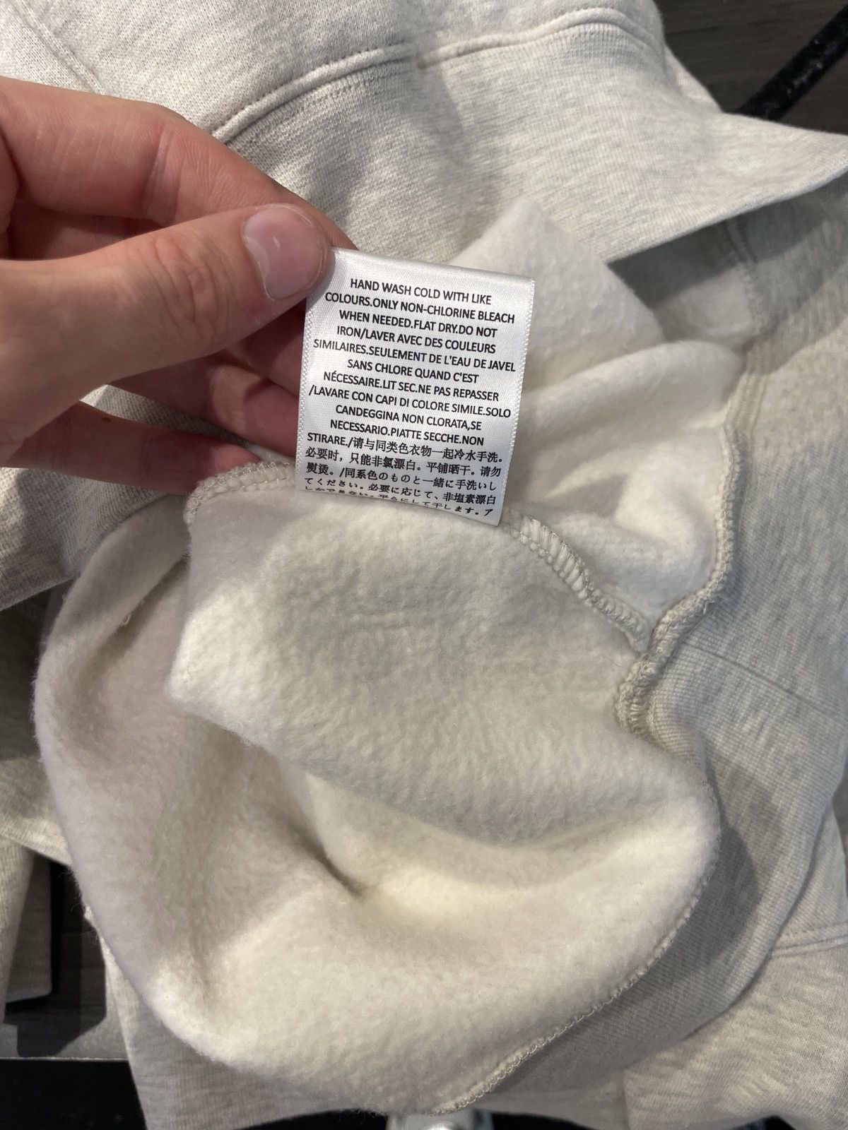 Essentials Fear of God Essentials Light Oatmeal Hoodie FW21 XL Size US XL / EU 56 / 4 - 6 Thumbnail