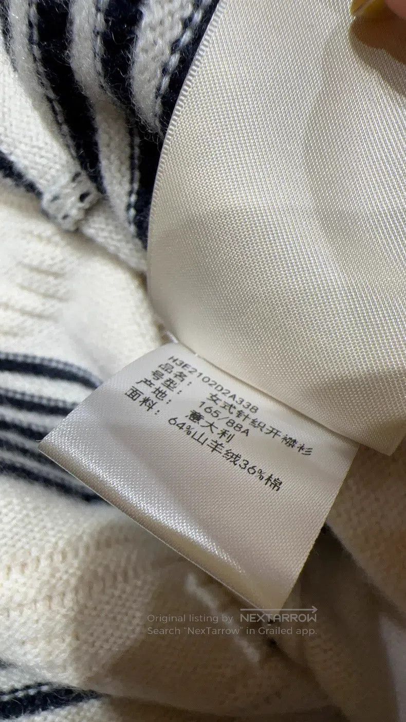 Hermes Hermes Pig Nose Knit Coat Jacket, 64% Cashmere 36% Cotton Size XS / US 0-2 / IT 36-38 - 6 Thumbnail