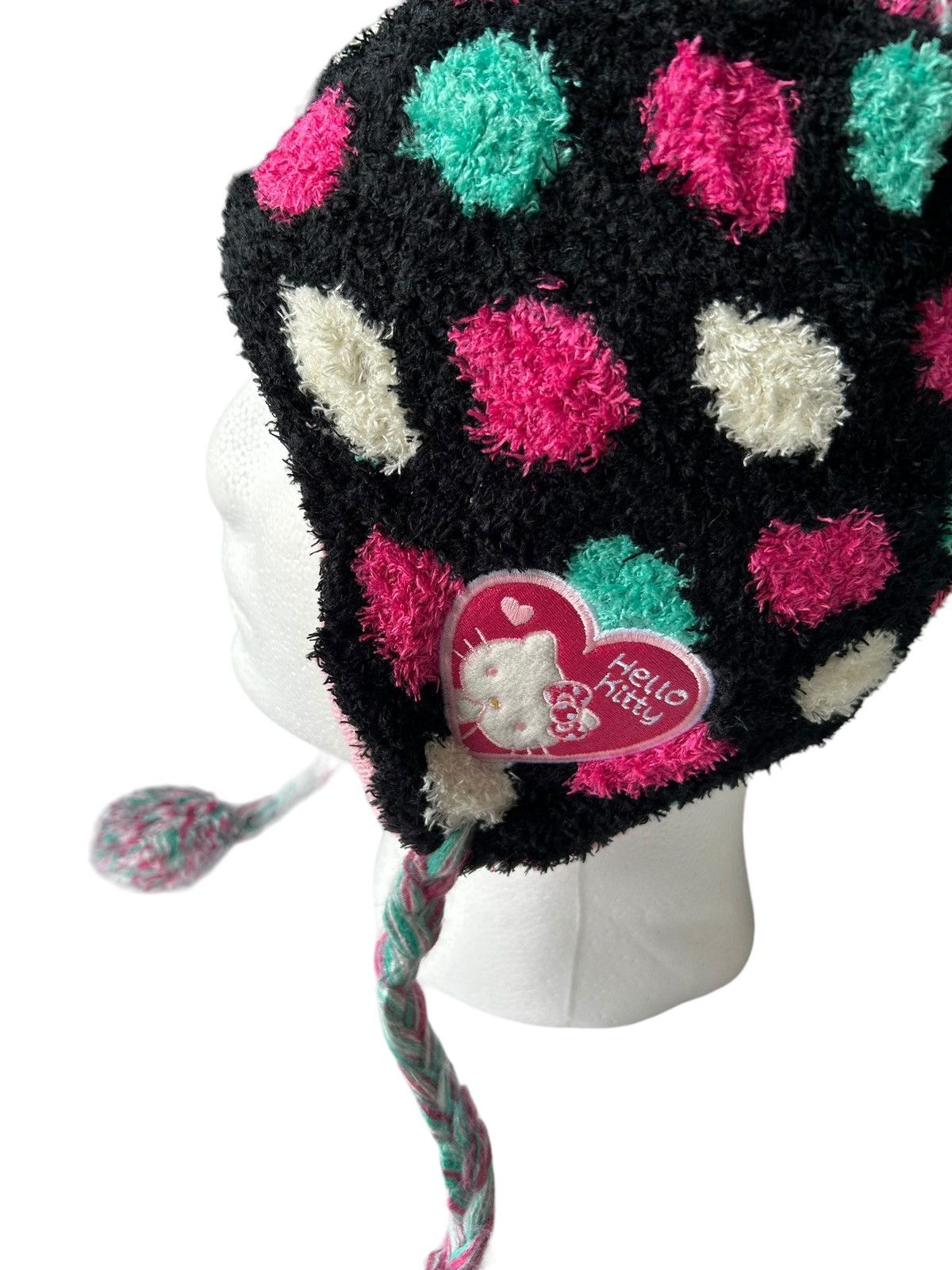 14th Addiction × Japanese Brand Hello Kitty X Ignio Earflap Beanie Hats Size ONE SIZE - 4 Thumbnail