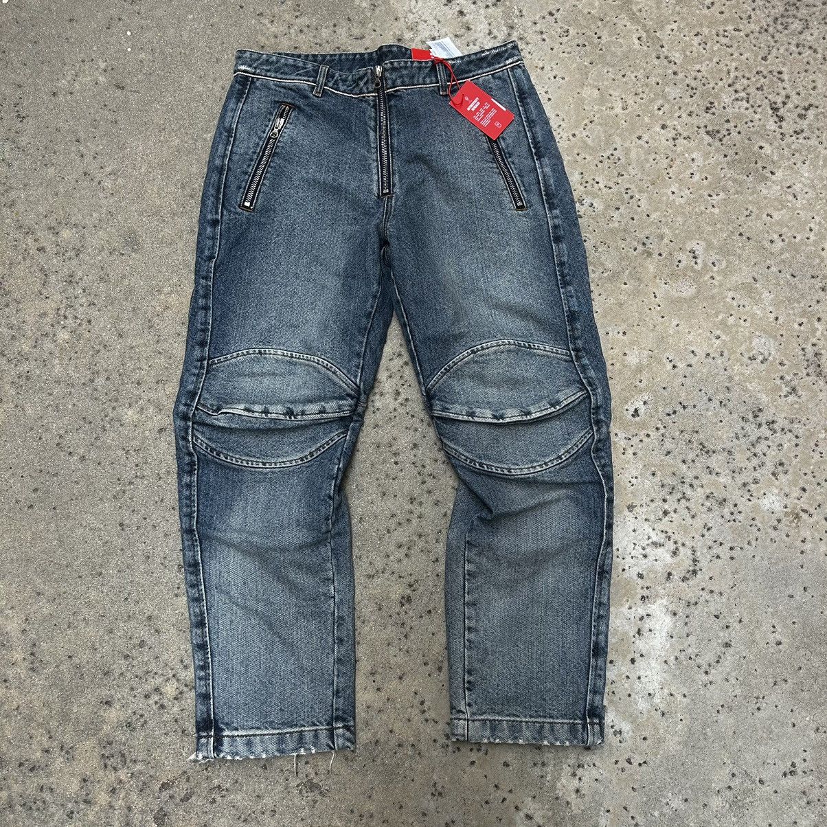 Diesel Diesel generate biker straight baggy jeans Size US 36 / EU 52 - 1 Thumbnail