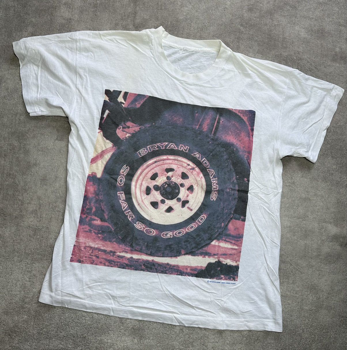 Band Tees × Vintage Vintage 1994 Bryan Adams So Far So Good Tour Band 90s Tee Size US L / EU 52-54 / 3 - 1 Thumbnail
