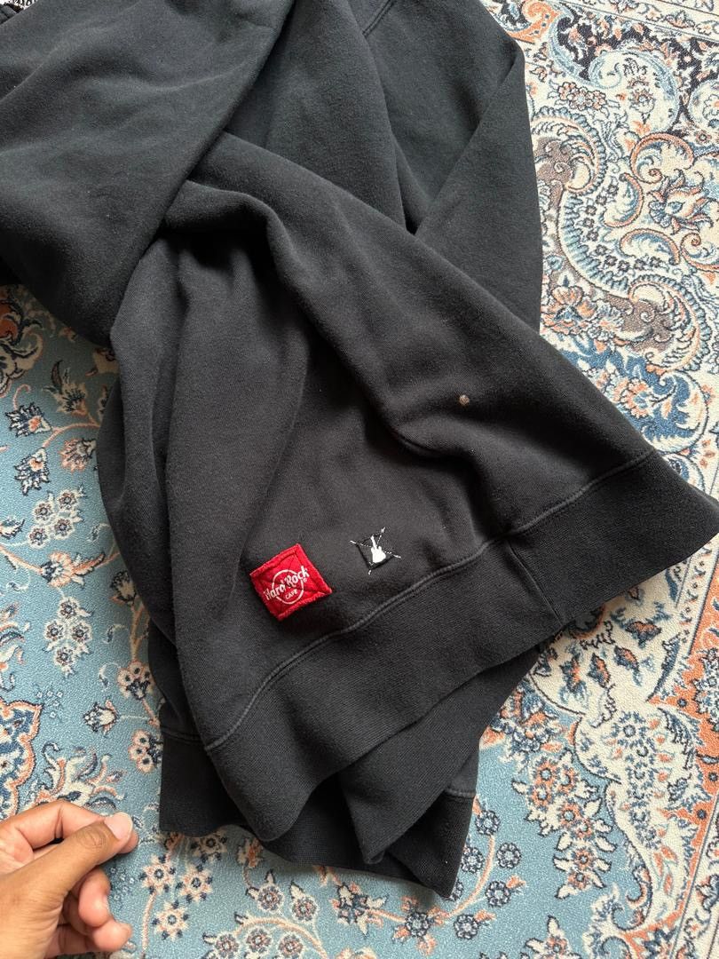 Hard Rock Cafe × Vintage HARD ROCK CAFE ZIPPER HOODIE Size US XL / EU 56 / 4 - 5 Thumbnail