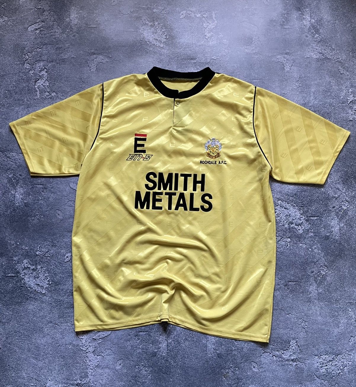 Nike 1991/1992 Rochdale A.F.C. EN-s Away Kit Soccer Jersey Y2K Size US M / EU 48-50 / 2 - 1 Thumbnail