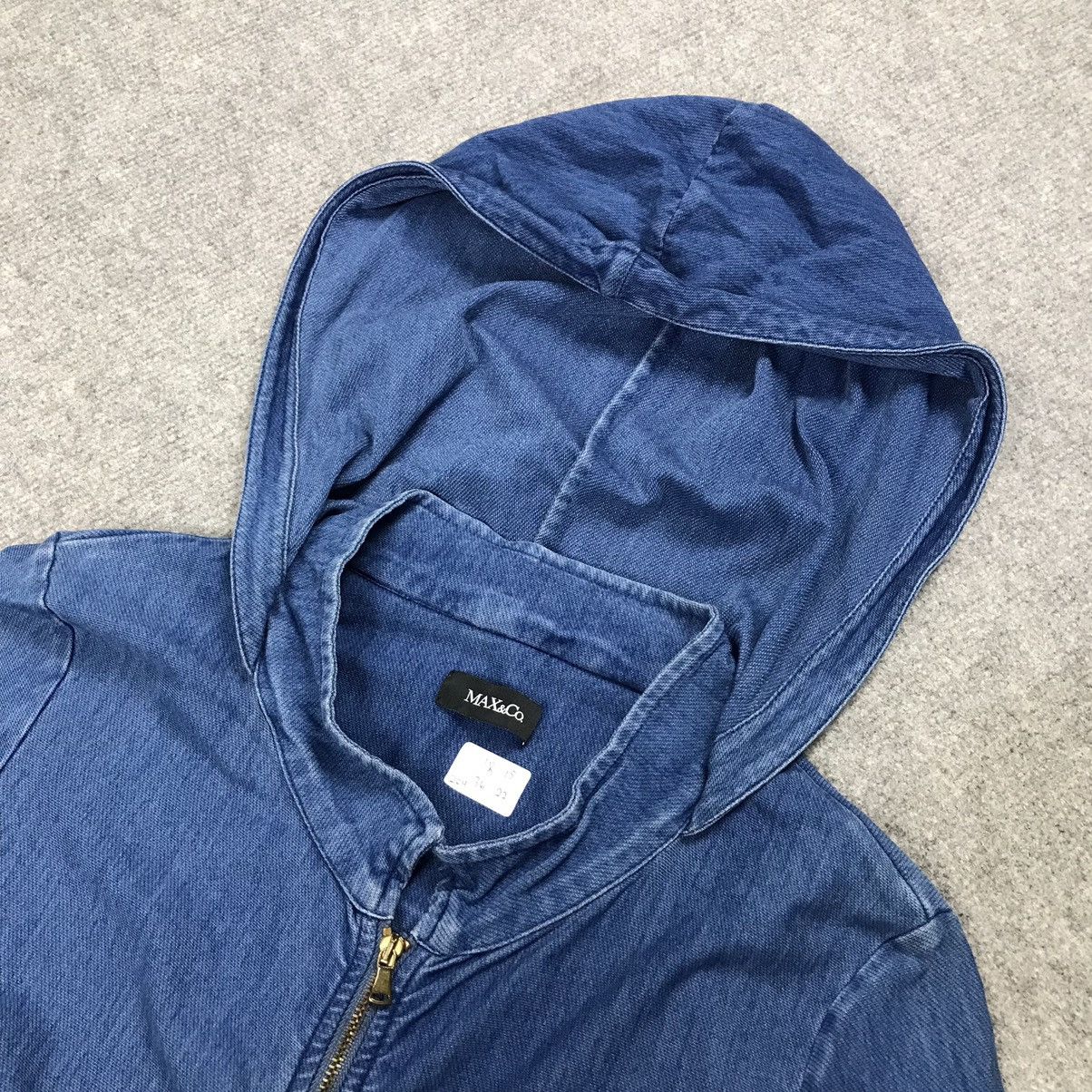 MAX&Co. × Max Mara MAX&CO. BLUE PARKAS ZIPPER WOMAN JACKET Size M / US 6-8 / IT 42-44 - 11 Thumbnail