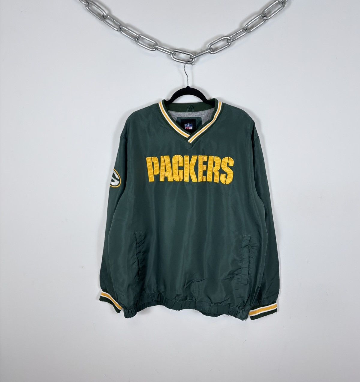 G-III G-III Green Bay Packers NFL V-Neck Jacket Pullover Crewneck Size US XXL / EU 58 / 5 - 1 Thumbnail