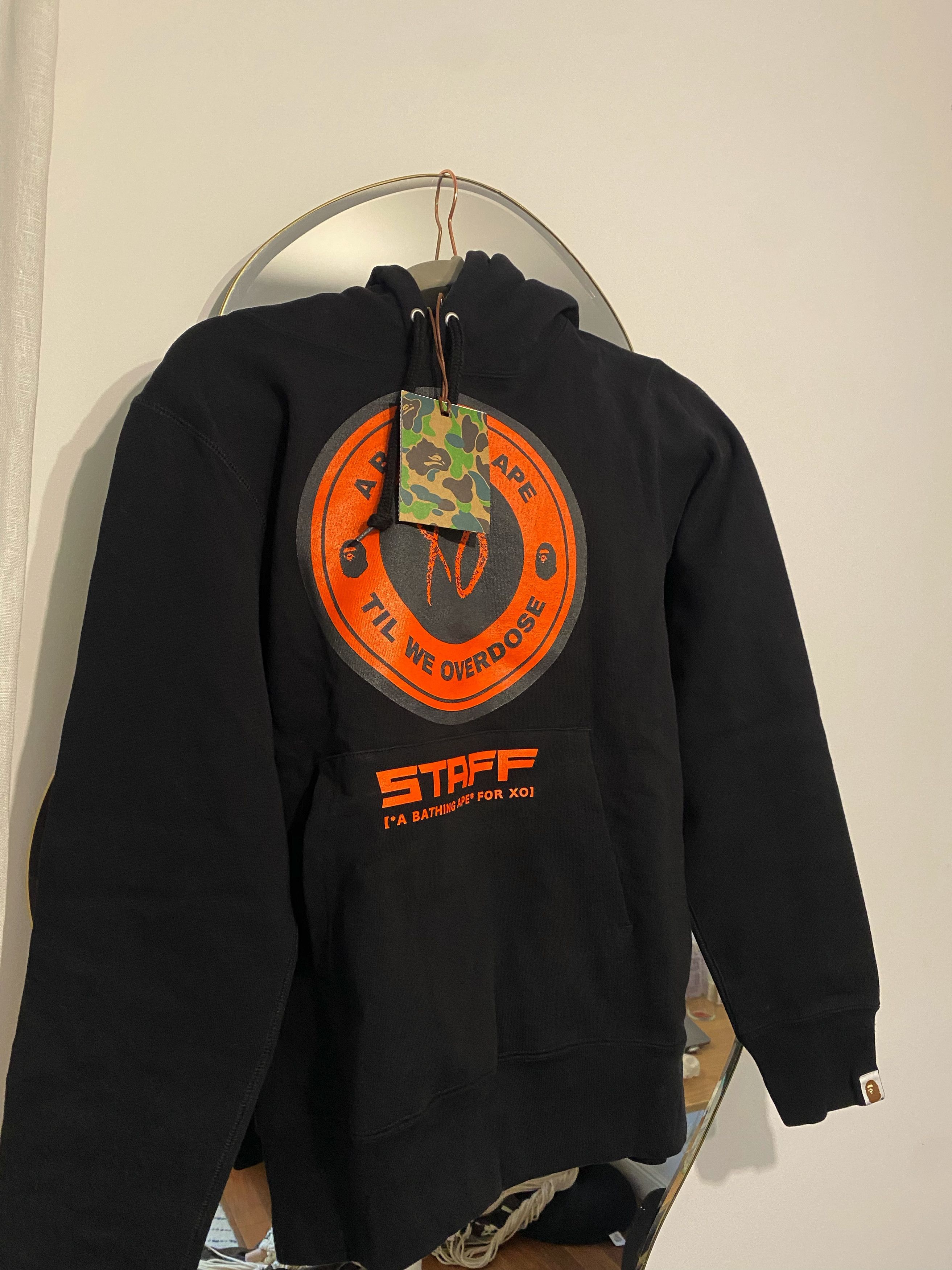 Bape × XO Bape XO hoodie Asia Tour The weekend Japan Tokio 2018