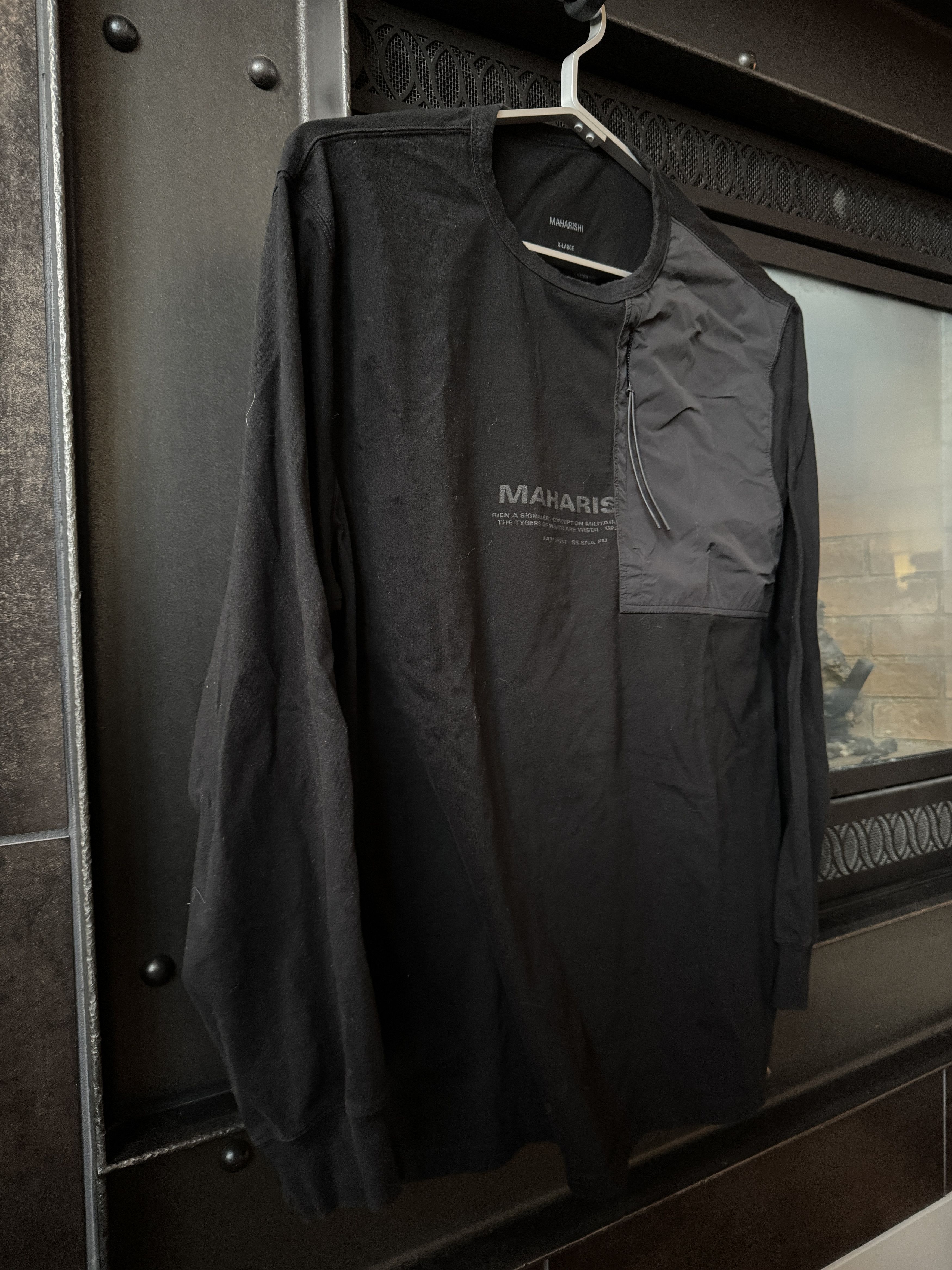 Maharishi Maharishi Catch Zip Pocket Long Sleeve OverShirt XL Size US XL / EU 56 / 4 - 8 Thumbnail
