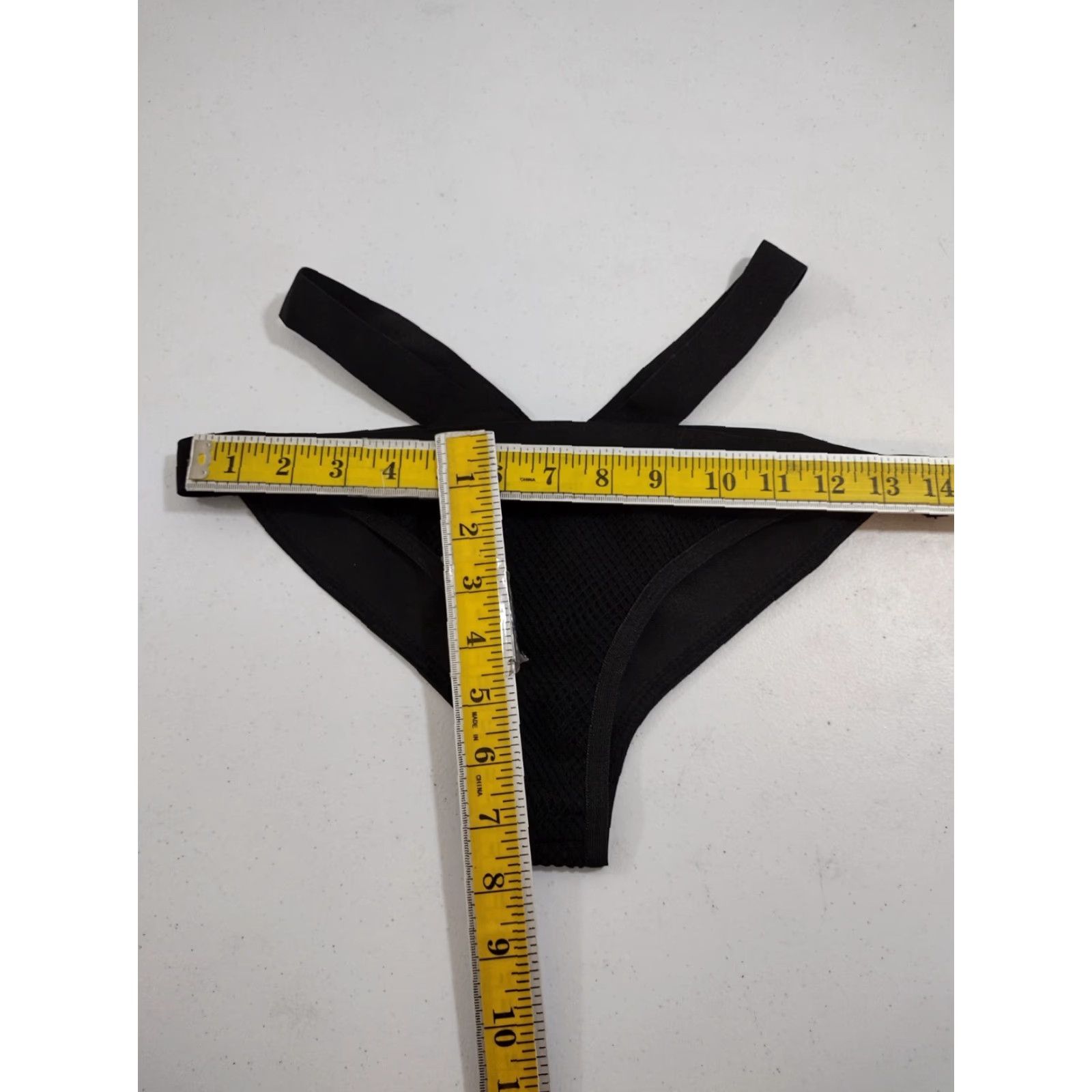 Swims Codigo Sexy Bikini Bottoms Swimsuit S Nylon Spandex Black Strap Bikini Bottom Womens Beach 90s? Size 28" / US 6 / IT 42 - 5 Thumbnail