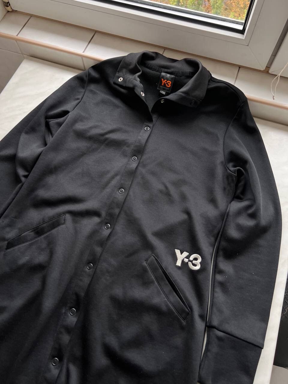 Yohji Yamamoto 2006 ADIDAS Y3 YOHJI YAMAMOTO - VINTAGE LONG BLACK DRESS Size L / US 10 / IT 46 - 10 Thumbnail