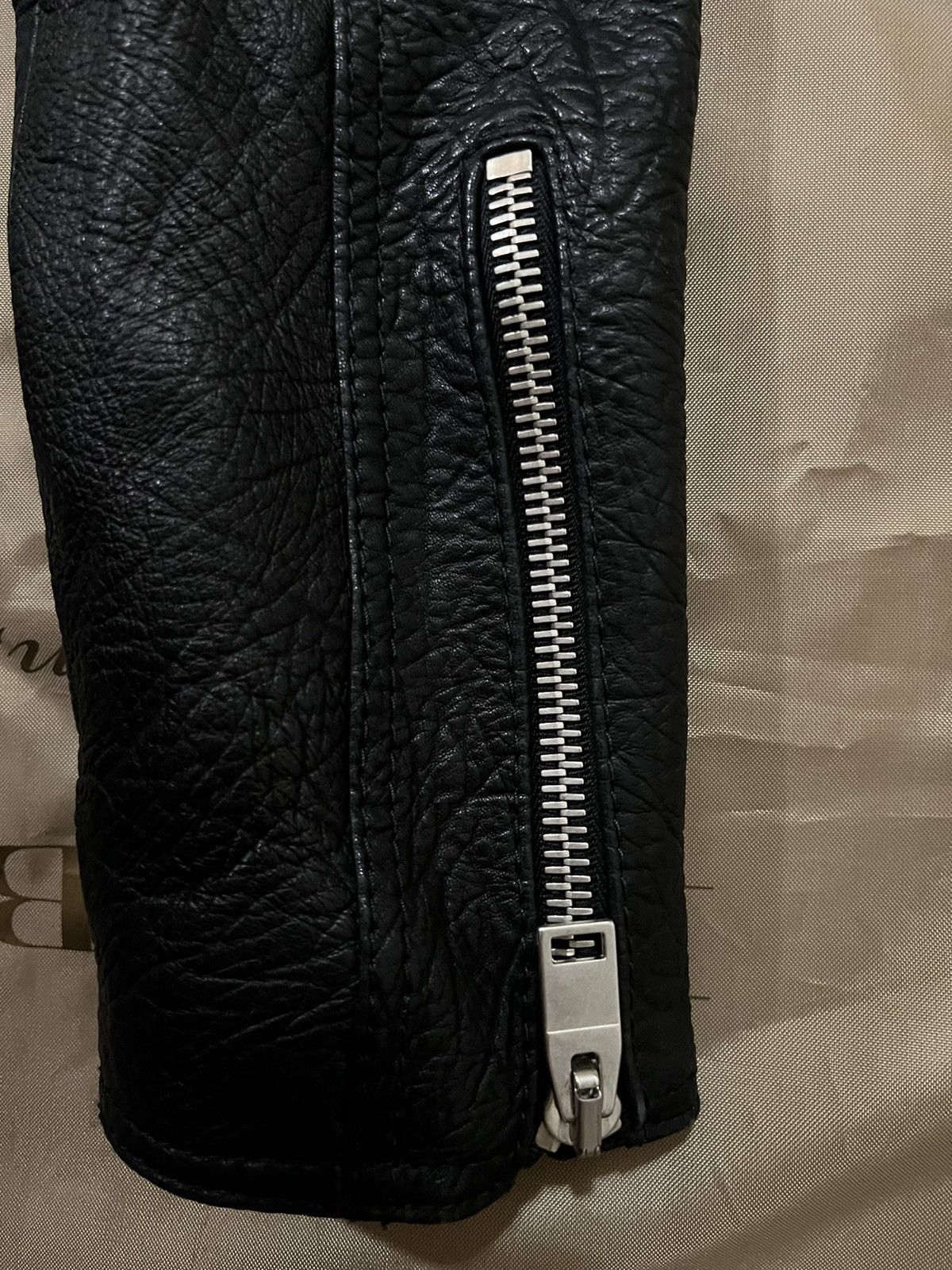 Balenciaga BALENCIAGA 2014 Lamb Leather Moto Jacket size 48 $5600 Size US M / EU 48-50 / 2 - 4 Thumbnail