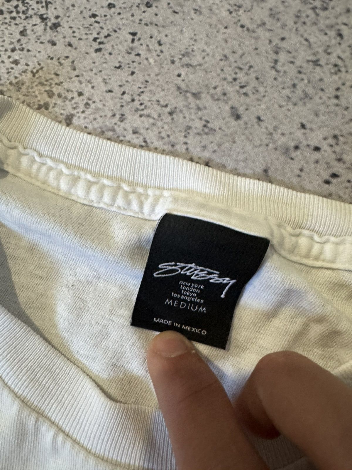 Stussy Streetwear × Stussy * Vintage VINTAGE Y2K STUSSY N4 BIG LOGO Size M / US 6-8 / IT 42-44 - 5 Thumbnail