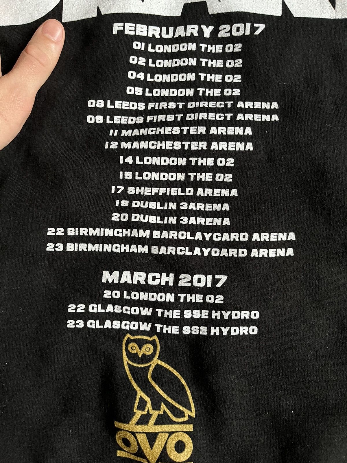 Drake × October's Very Own DRAKE The Boy Meets World 2017 Tour Hoodie OVO Size US S / EU 44-46 / 1 - 18 Thumbnail