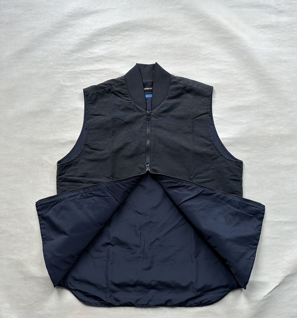 Other Brown Breath 2Way Vest Navy Size US L / EU 52-54 / 3 - 3 Thumbnail