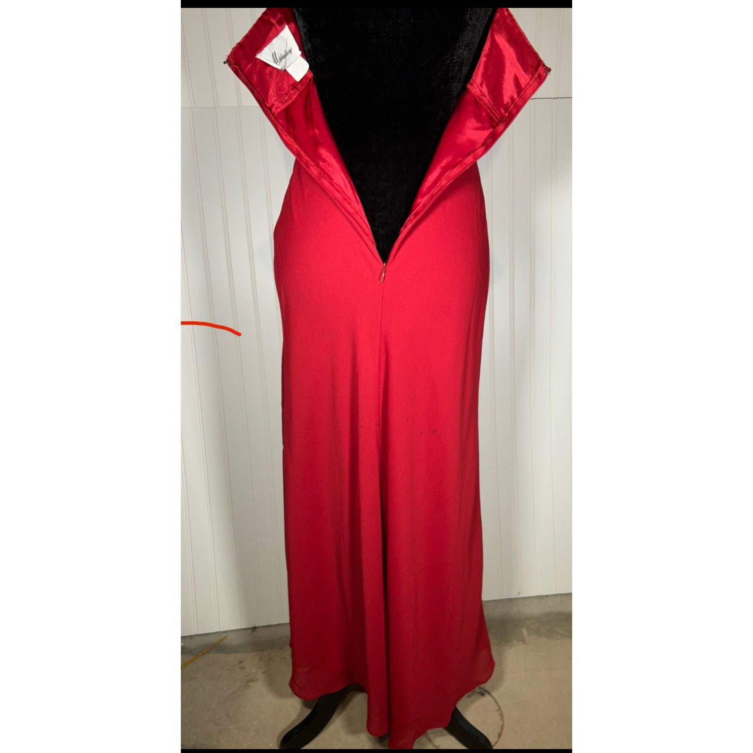 Other Michelangelo Dress Size 2 Red Size XS / US 0-2 / IT 36-38 - 2 Thumbnail
