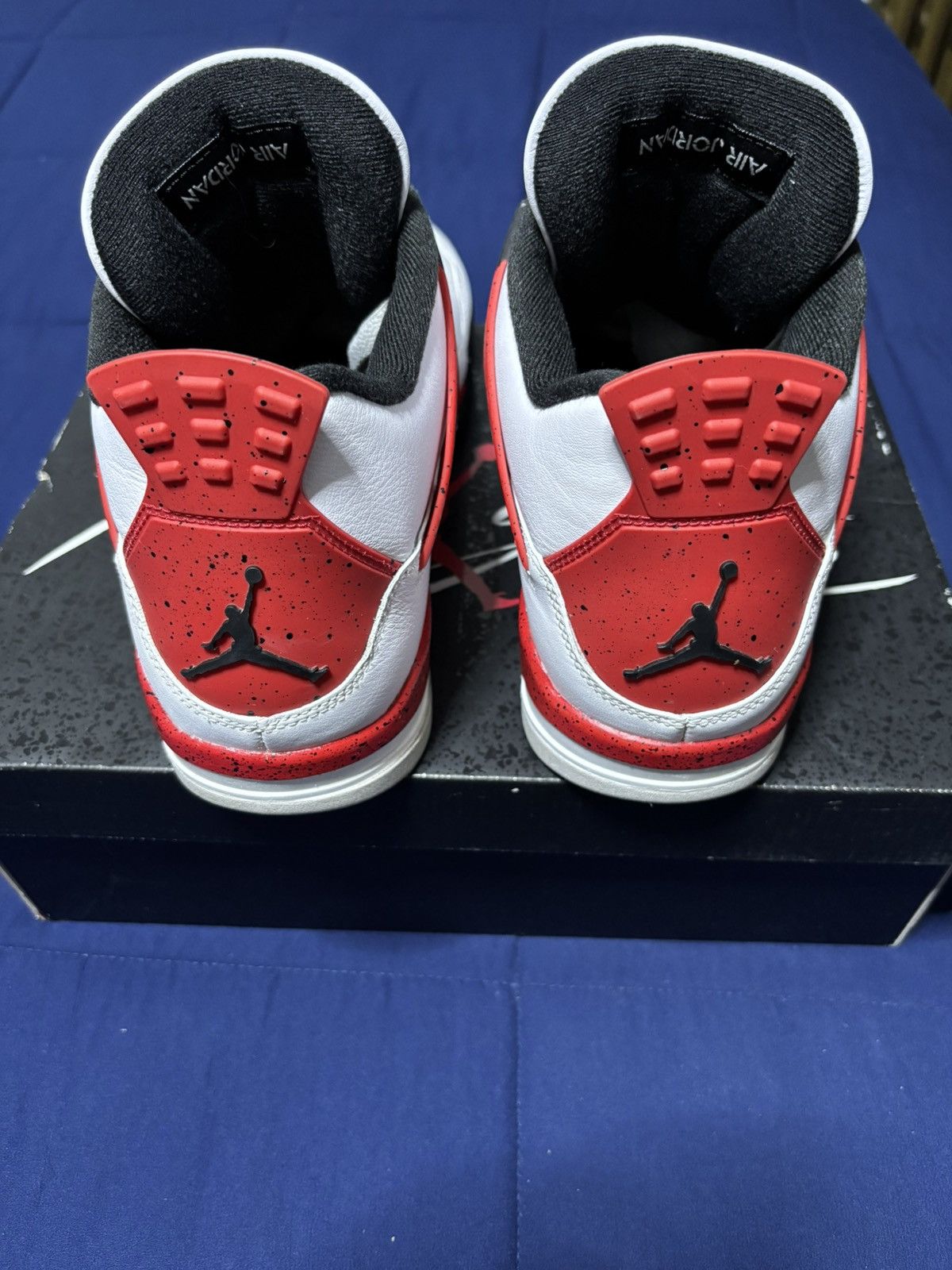 Jordan Brand Jordan 4 Retro Red Cement 2023 Size 13 Size US 13 / EU 46 - 4 Thumbnail