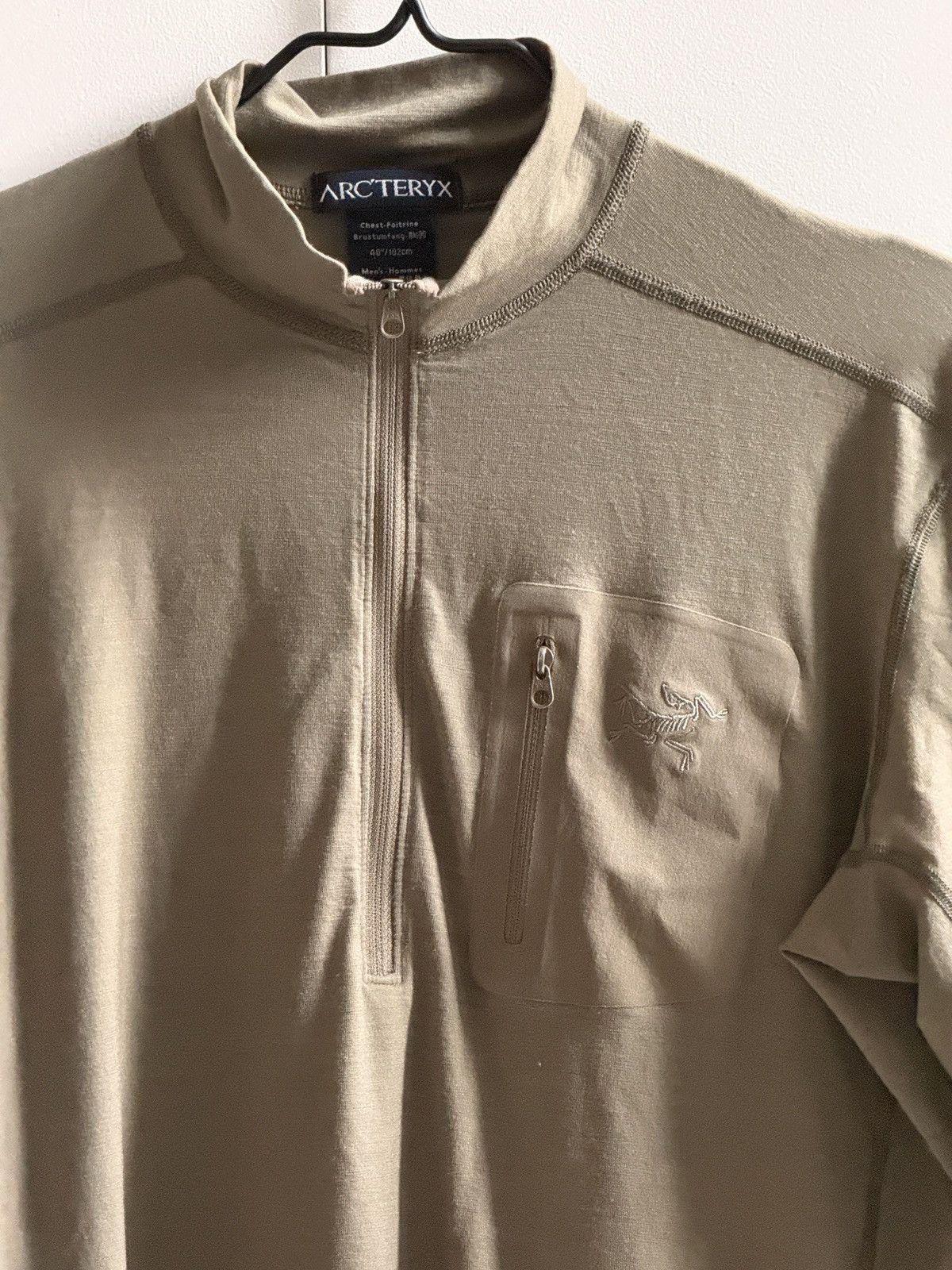 Arc’teryx LEAF Cold WX Zip-Neck AR Merino Wool Shirt