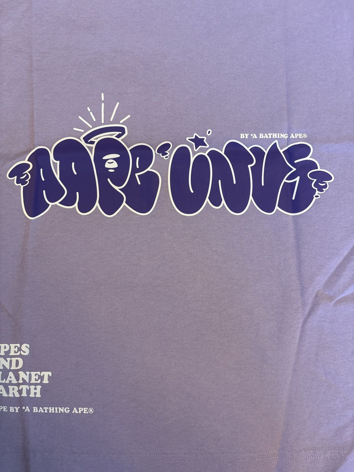 Aape × Bape Aape by a bathing ape purple tee Size US M / EU 48-50 / 2 - 7 Thumbnail